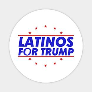 Latinos For Trump 2024 Magnet